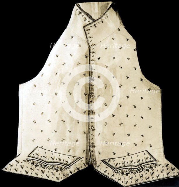 Waistcoat, France, 18th century. Creator: Unknown.