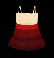 Petticoat, American, 1865-70. Creator: Unknown.