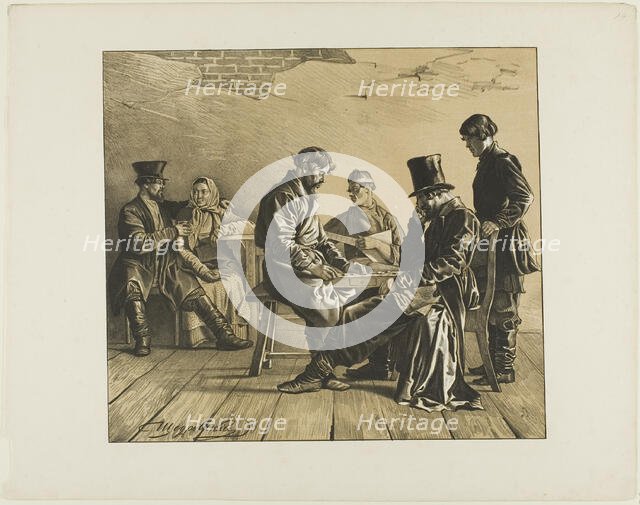 Scenes from Russian Folk Life, n.d. Creator:  Ignatii Stepanovich Shchedrovski.