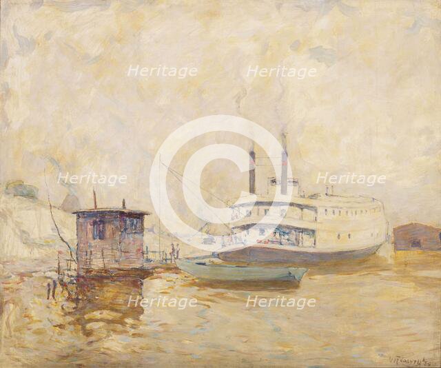 Ohio River Boat, 1934. Creator: William Forsyth.