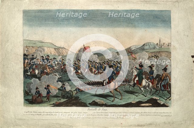 The Battle of Jena, ca 1806. Artist: Anonymous  