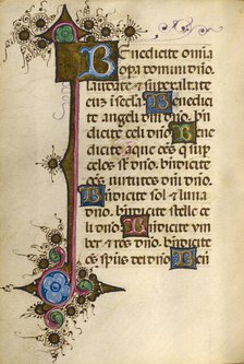 Decorated Text Page; Gualenghi-d'Este Hours, about 1469. Creator: Unknown.