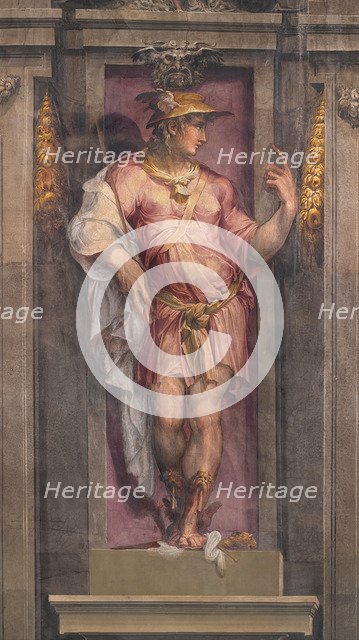Mercury, 1556-1557. Artist: Gherardi, Cristofano (1508-1556)