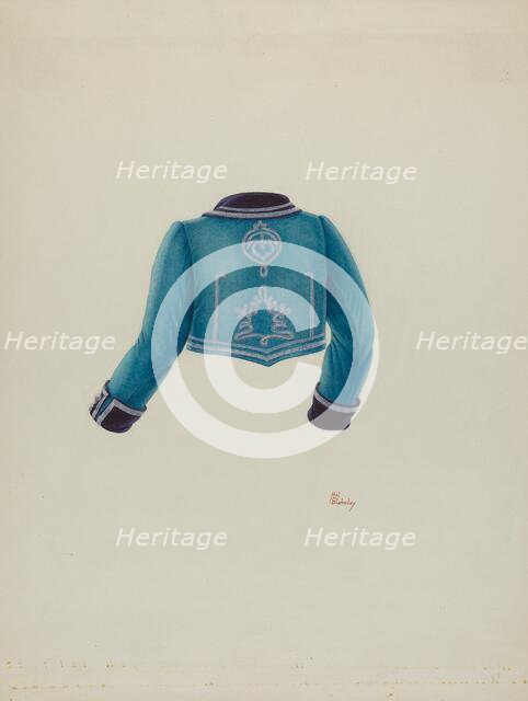 Coat, c. 1940. Creator: Hal Blakeley.