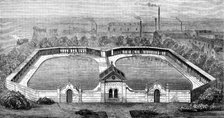 Free swimming-baths at Derby, presented by Mr. Bass, M.P., 1873. Creator: Unknown.
