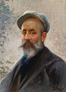 Self-portrait, 1908. Creator: Zonaro; Fausto (1854-1929).