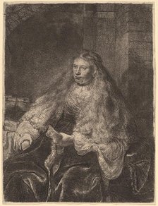 The Great Jewish Bride, 1635. Creator: Rembrandt Harmensz van Rijn.