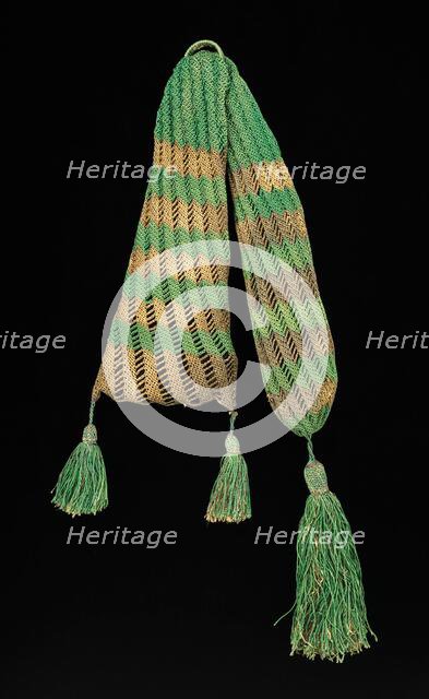 Miser's purse, American, first quarter 19th century. Creator: Unknown.