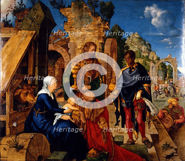 The Adoration of the Magi, 1504. Artist: Dürer, Albrecht (1471-1528)