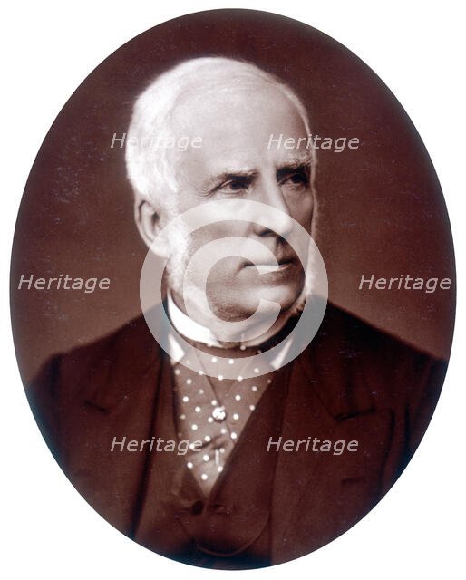 John Callcott Horsley, artist and Royal Academician, 1882. Creator: Lock & Whitfield.