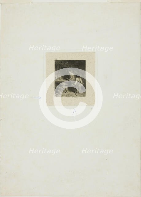 La petite forge, n.d. Creator: Charles Emile Jacque.