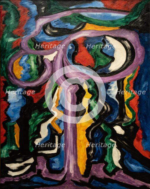 Composition No. 107, 1920. Creator: Heemskerck, Jacoba van (1876-1923).