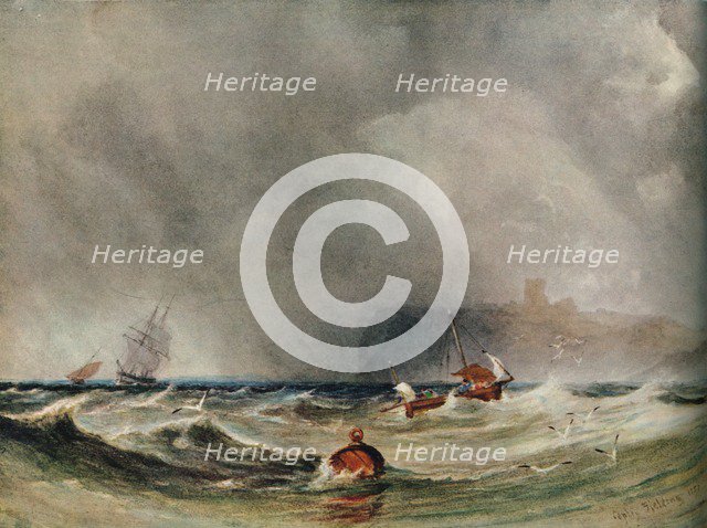 'Storm Off Whitby', 1851. Artist: Anthony Vandyke Copley Fielding.