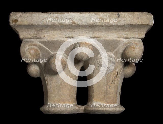 Double Column, French, 13th-14th century. Creator: Unknown.