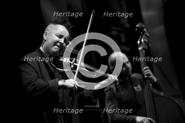 Nigel Kennedy, 2009. Artist: Alan John Ainsworth.