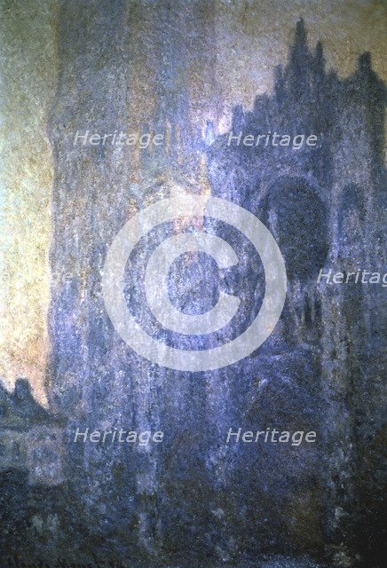 'Rouen Cathedral, Early Morning', 1894. Artist: Claude Monet