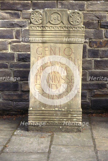 Roman altar from Vindolanda, c1st-2nd century. Artist: Unknown.