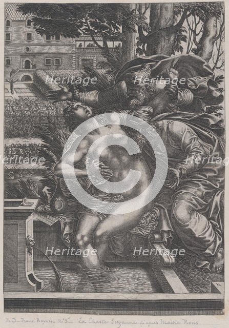 Susanna and the Elders. Creator: Rene Boyvin.