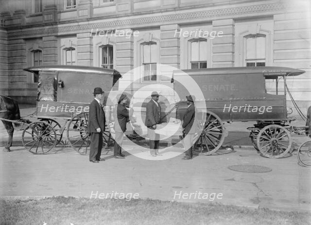 U.S. Congress, Franked Mail, [Washington, DC], 1913. Creator: Harris & Ewing.