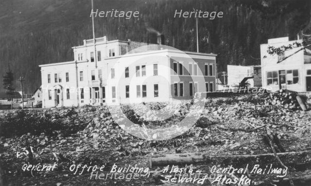 General Office Building of Central Railway, between c1900 and c1930. Creator: Unknown.