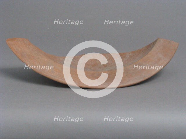 Fragment of a Large Bowl, Coptic, 4th-7th century. Creator: Unknown.