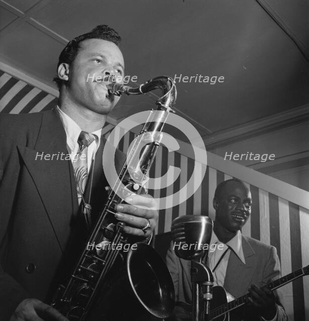 Portrait of Tiny Grimes, New York, N.Y., 1946. Creator: William Paul Gottlieb.