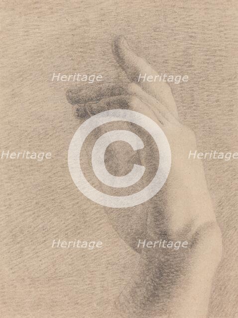 Study of a Hand [recto]. Creator: Benjamin Robert Haydon.