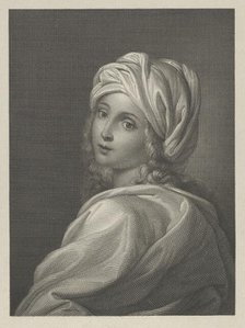 Portrait of Beatrice Cenci..., 1800-1835. Creator: Giovita Garavaglia.