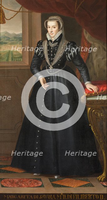 Margaret of Bourbon (1438-1483). Artist: Anonymous 