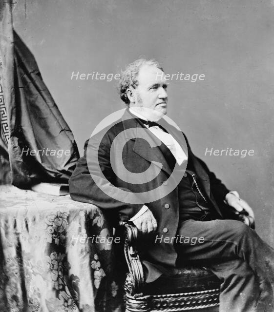 Erasmus Darwin Peck of Ohio, between 1860 and 1875. Creator: Unknown.