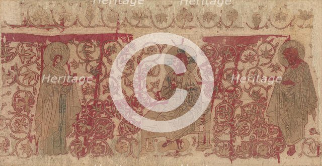 Altar Frontal with Deesis, Eastern European (Romanian (?)), 15th century. Creator: Unknown.