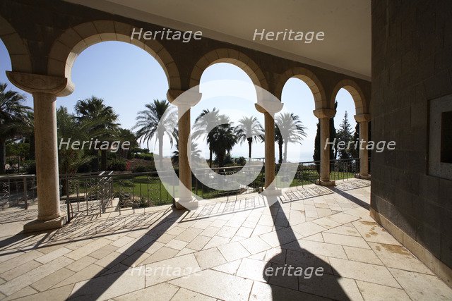 The Church of the Beatitudes, Sea of Galilee, Israel. Artist: Samuel Magal
