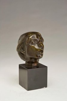 Head of Sorrow (small version), 1882. Creator: Auguste Rodin.