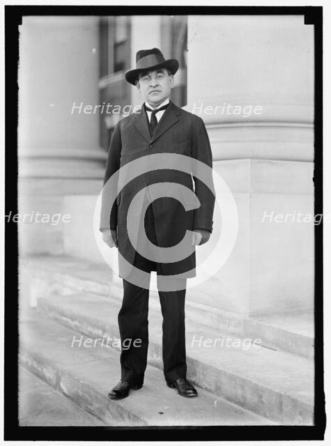 Samuel Gompers, between 1913 and 1917. Creator: Harris & Ewing.