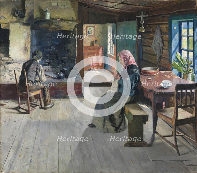 The retired Farmers, 1888, 1888. Creator: Gustav Wentzel.