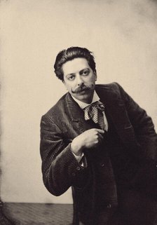 Portrait of the pianist and composer Enrique Granados (1867-1916), c1895-1900. Creator: Esplugas, Antonio (1852-1929).