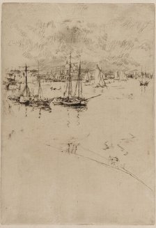 The Steamboat, Venice, 1879-1880. Creator: James Abbott McNeill Whistler.