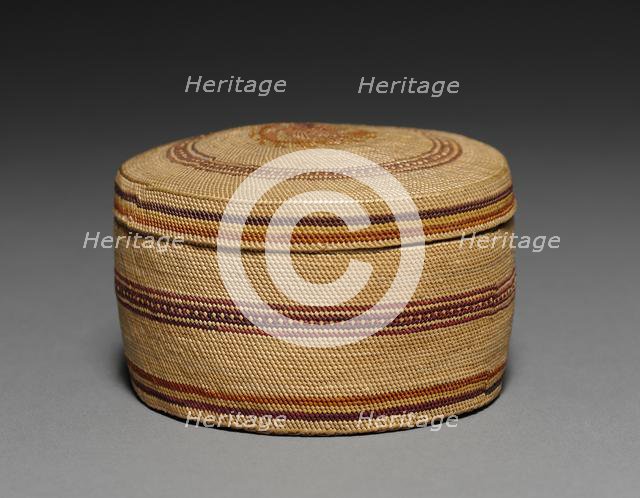 Lidded Bowl, c 1900. Creator: Unknown.
