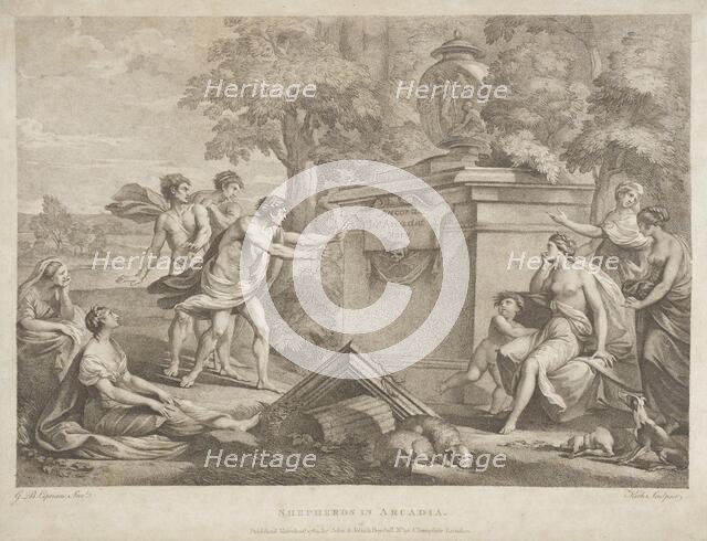 Shepherds in Arcadia, 1789. Creators: Thomas Kirk, John Boydell, Josiah Boydell.