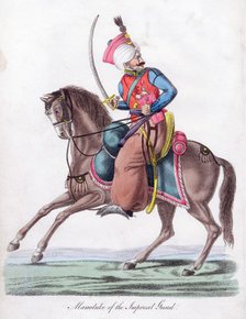 Mamluk (Mameluke) of the Ottoman Imperial Guard, c1820. Artist: Unknown