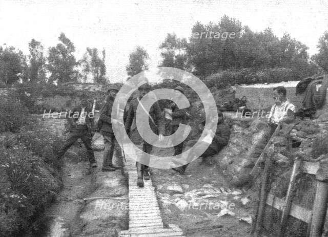 Flanders Operations; Before relief of the Belgians by the French..., 1917. Creator: Unknown.