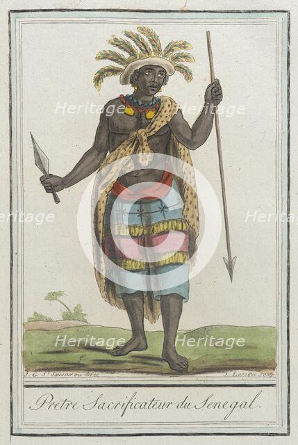 Costumes de Différents Pays, 'Pretre Sacrificateur du Senegal', c1797. Creator: Jacques Grasset de Saint-Sauveur.