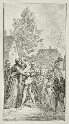 Illustration for 'Don Quixote', 1766. Creator: Daniel Nikolaus Chodowiecki.