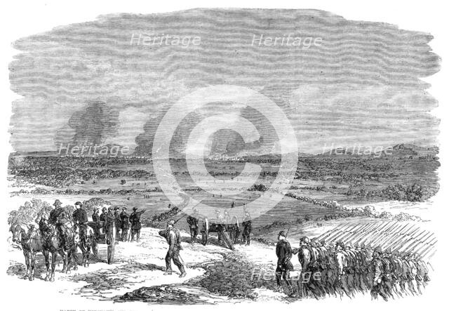 The War in America: march of Kershaw's and Fitz Lee's divisions of the Confederate Army..., 1864. Creator: Unknown.