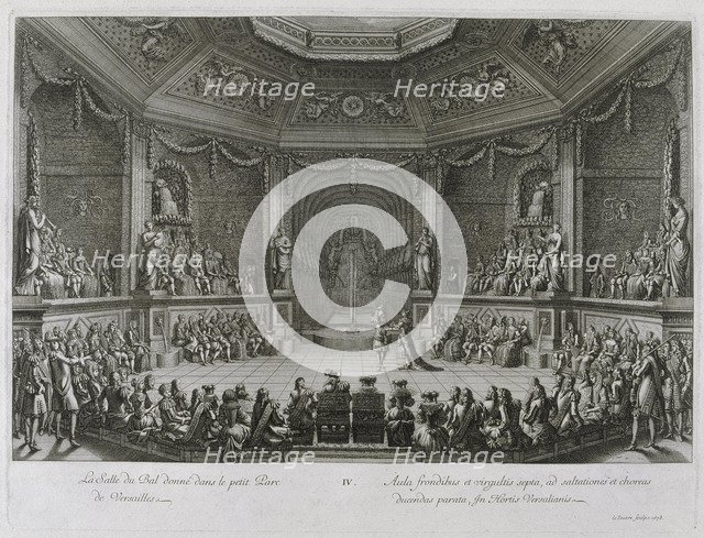 Le Grand Divertissement royal de Versailles, July 18, 1668. Artist: Le Pautre, Jean (1618-1682)