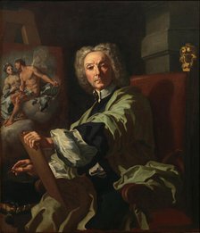Self-portrait, c1715-1720. Creator: Solimena, Francesco (1657-1747).
