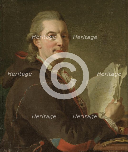 Fredrik Henrik af Chapman, 1721-1808, 1778. Creator: Lorens Pasch the Younger.