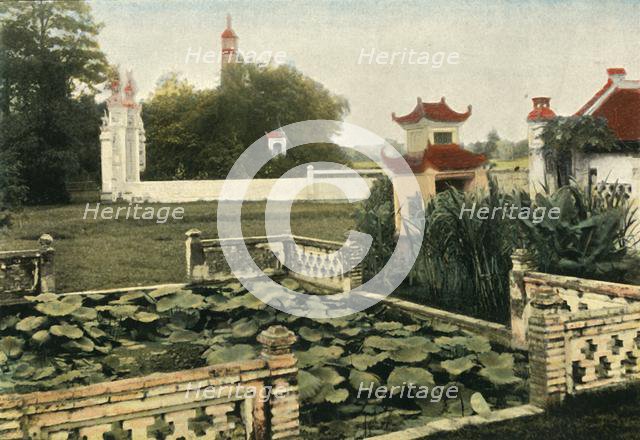 'Hanoi. Pagode Du Pinceau', (Hanoi. But Thap Pagoda), 1900. Creator: Unknown.