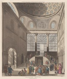 Session House, Clerkenwell, June 1, 1809., June 1, 1809. Creator: J. Bluck.