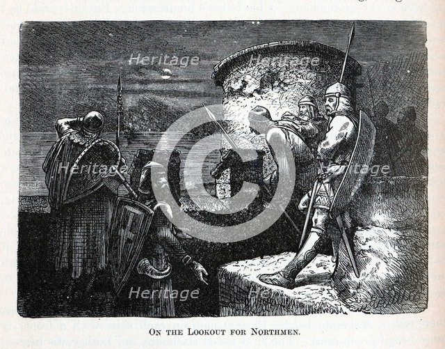 On the Lookout for Northmen, 1882. Artist: Anonymous  